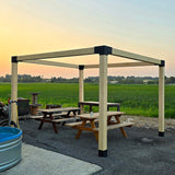 מולטי פרגולה בסיסית 15/15 בשדות