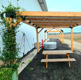 מולטי פרגולה 15/15 עם שולחן