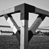 אלכסוני חיזוק במולטי פרגולה