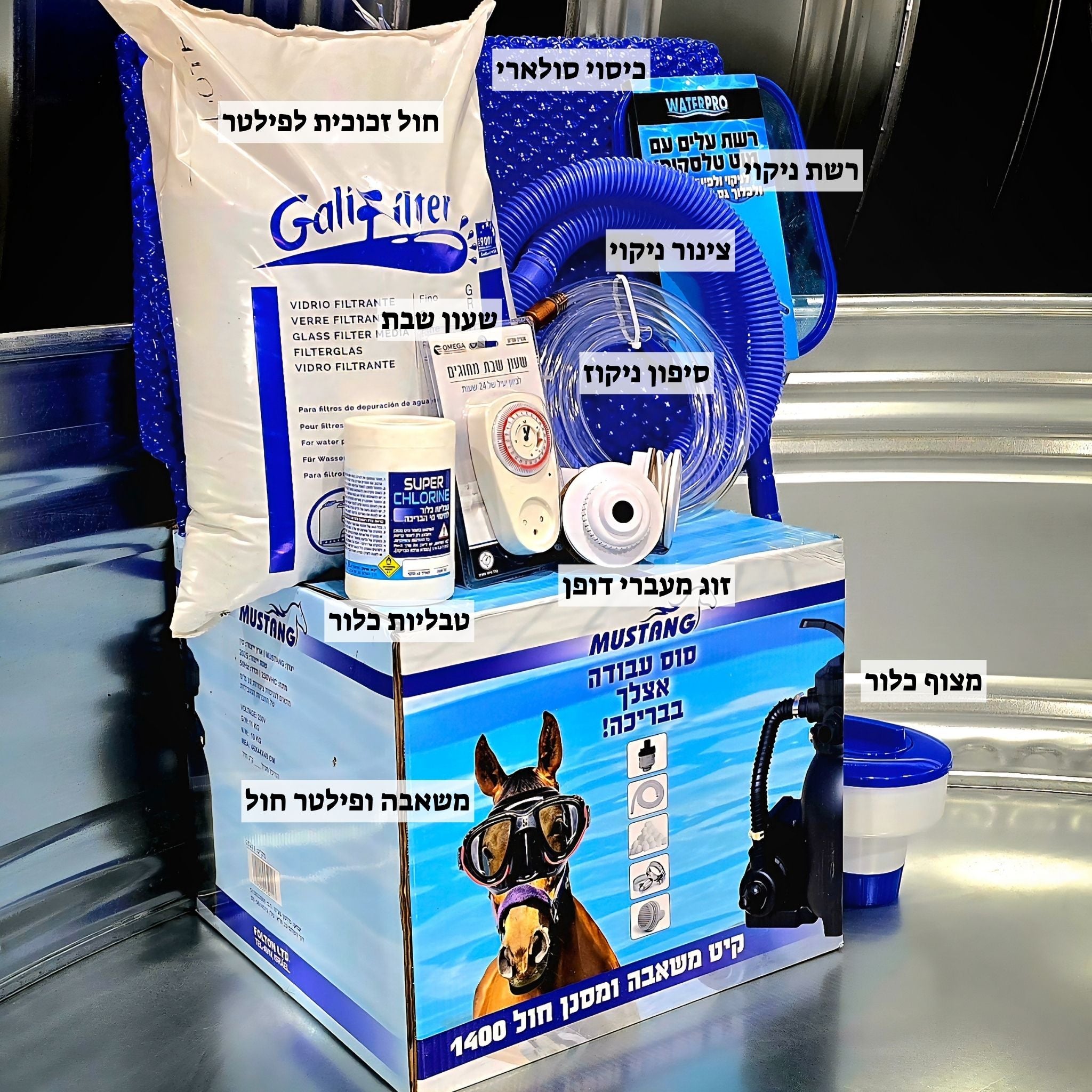 סט לשדרוג ממיכל לשכשוכית